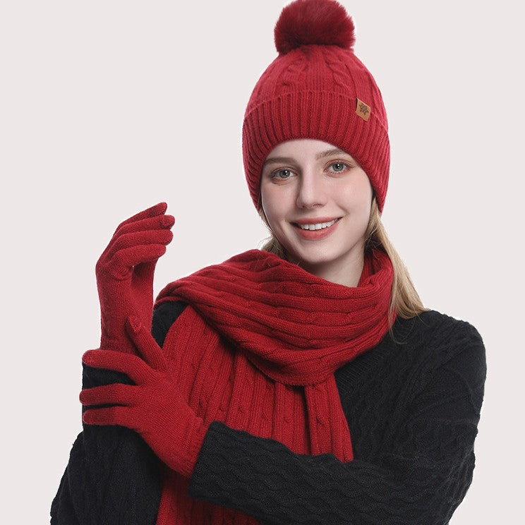 Conjunto gorro bufanda y guantes - Avenia