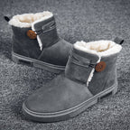 Botines de invierno para hombre en ante con forro calido - Danny
