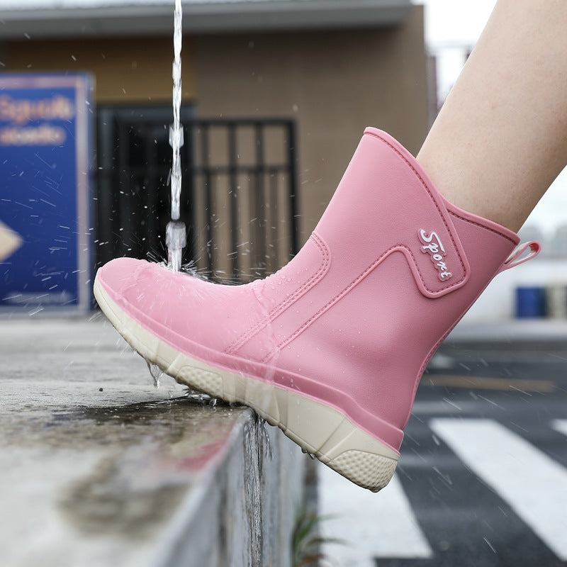 Botas de lluvia para mujer antideslizantes - Helga