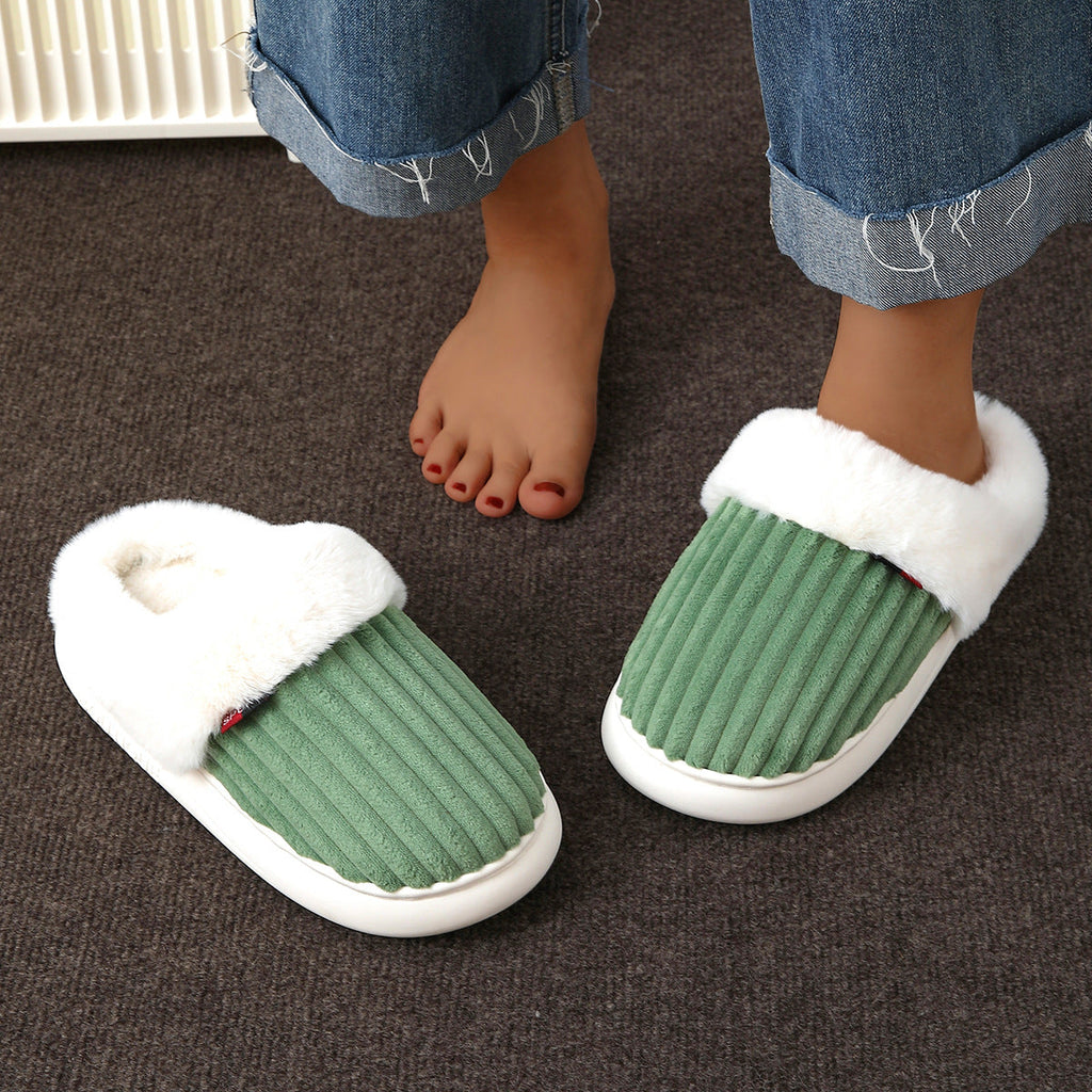 Pantuflas para mujer efecto aterciopelado - Solmere