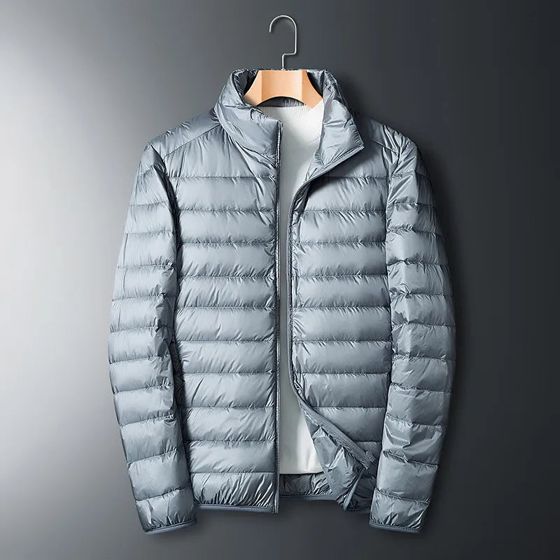 Chaqueta ligera hombre cuello contemporánea cálida resistente versátil elegante - Kalet