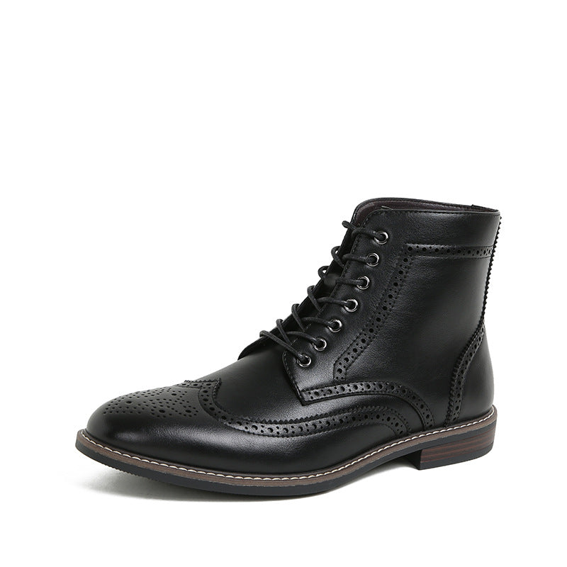 Botines elegantes con cordones para hombre estilo clásico - Arnvid