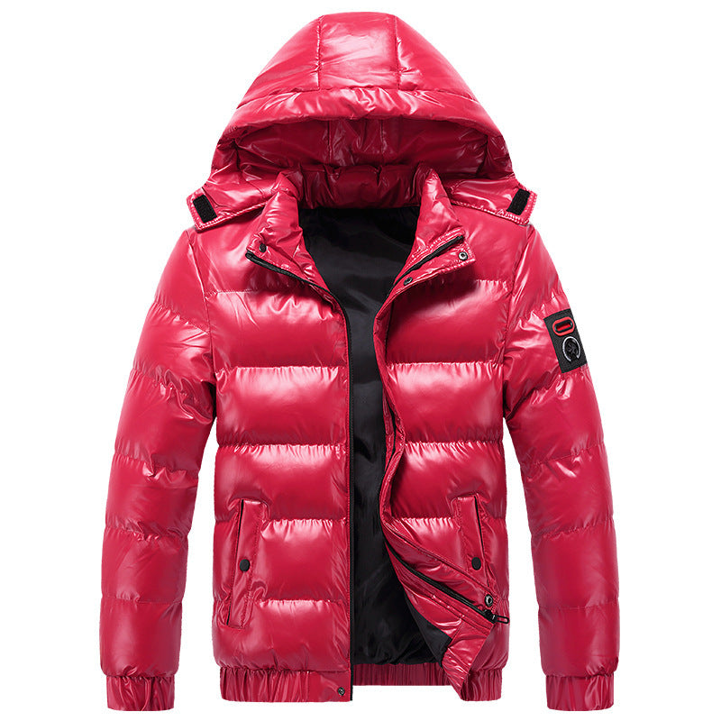 Parka hombre aislamiento térmico satinada capucha desmontable puños elásticos - Keiran