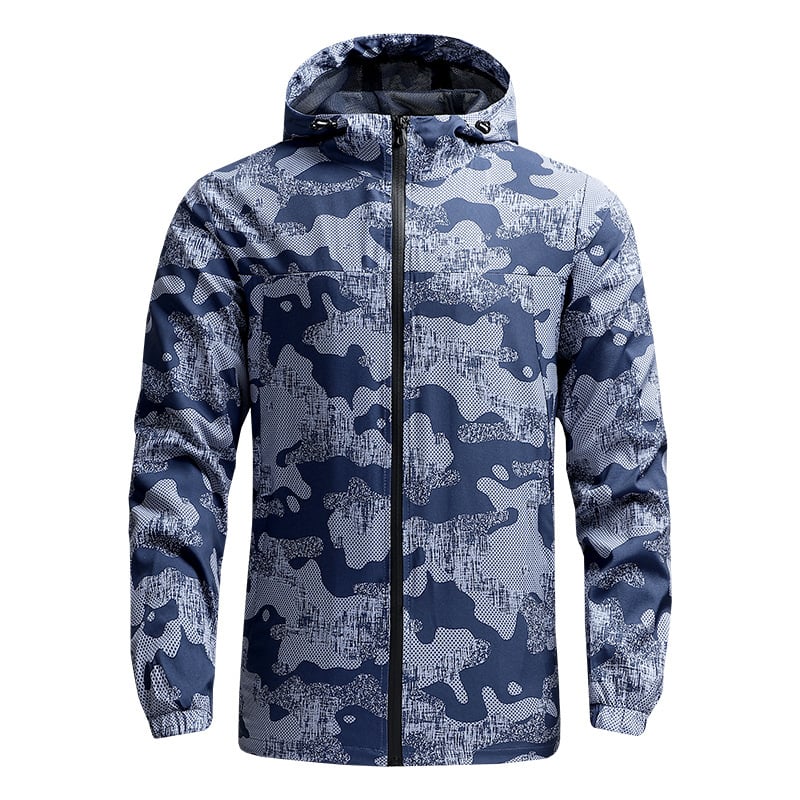 Chaqueta ligera con capucha para hombre de estilo deportivo - Korex
