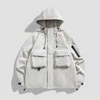 Chaqueta Cargo Cortaviento con Capucha - Lukas