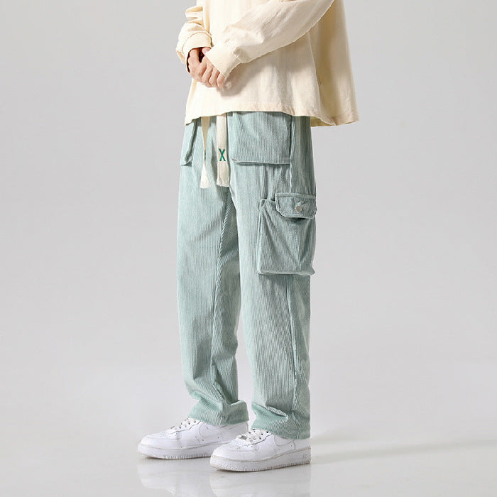 Pantalones cargo de pana para hombre - Erlend