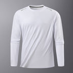 Camiseta deportiva dry fit para hombre manga larga - Hjalmer