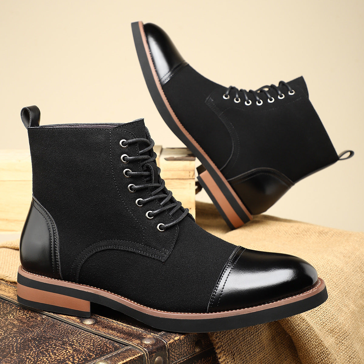 Botines de vestir para hombre de estilo urbano - Skorvald
