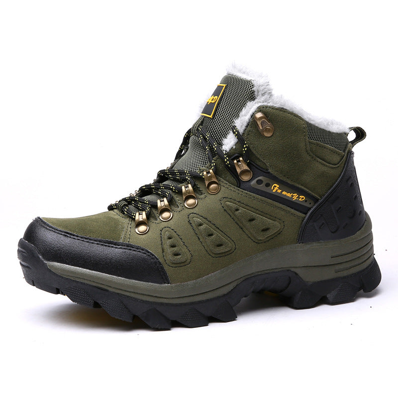 Botas de senderismo para hombre con suela de traccion y forro termico - Roland