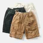 Shorts de pana con cordón ajustable para hombre - Dalton