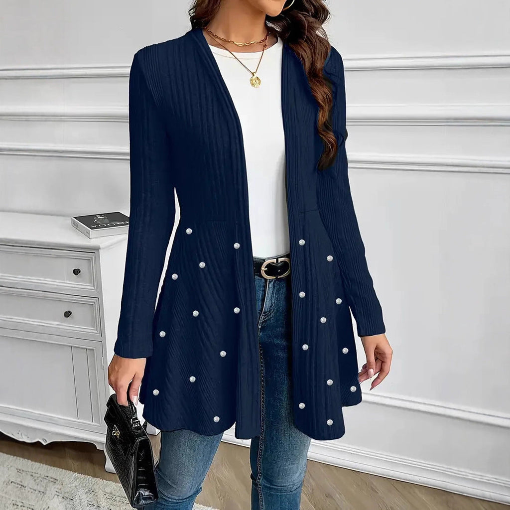 Cárdigan para mujer tejido con detalle decorativo - Neralis