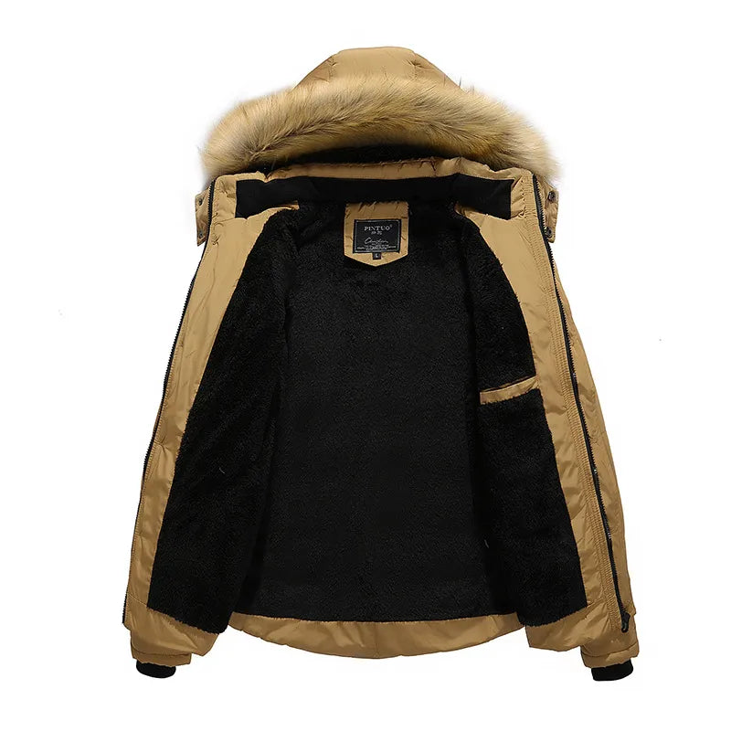 Cazadora acolchada capucha pelo sintético cuello alto estilo urbano - Aldren