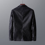 Chaqueta para hombre efecto piel lisa - Maël