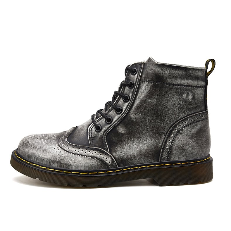 Botas para hombre de caña media estilo contemporáneo - Jadrik