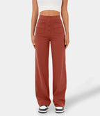 Pantalón para mujer con botonadura frontal - Elvren