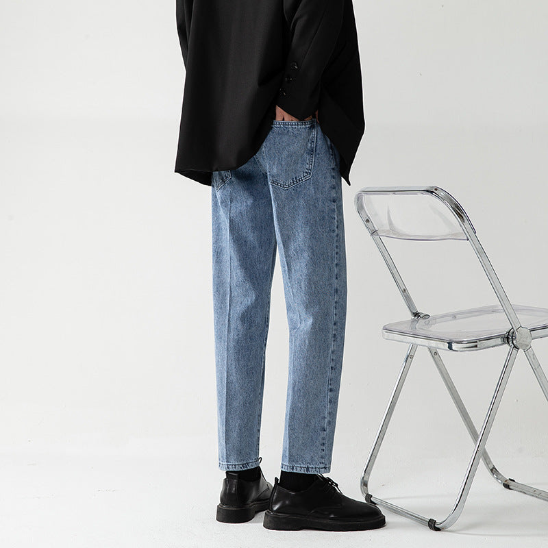 Pantalones vaqueros tapered de tiro alto para hombre - Torvild