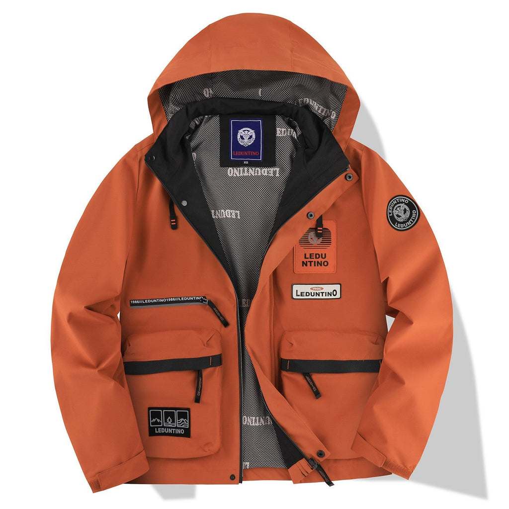 Chaqueta outdoor para hombre con capucha - Raimund