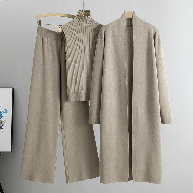 Conjunto invernal de punto tres piezas  - Isolde