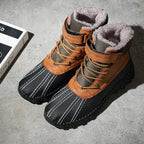 Botas de invierno para hombre impermeables con cordones - Raveln