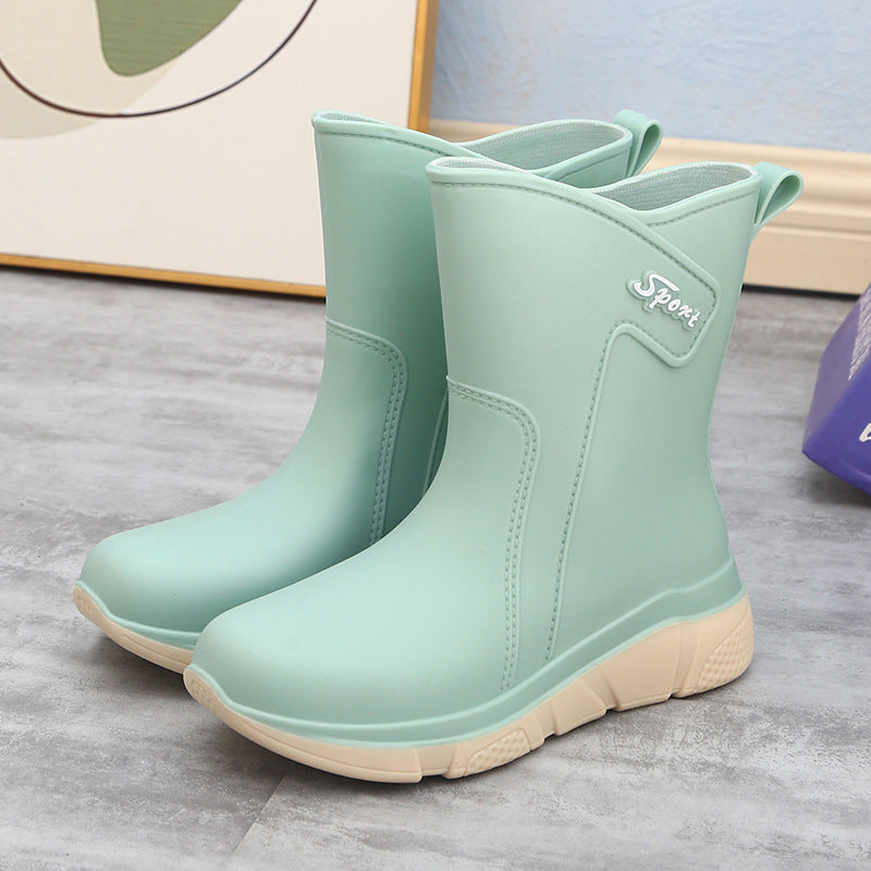 Botas de lluvia para mujer antideslizantes - Helga