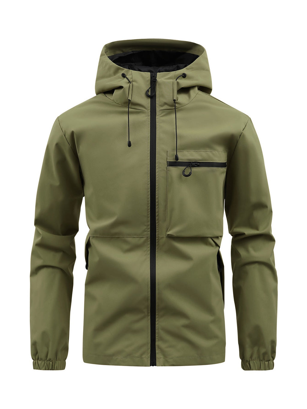 Chaqueta de entretiempo para hombre con capucha y bolsillos - Chester