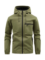Chaqueta de entretiempo para hombre con capucha y bolsillos - Chester