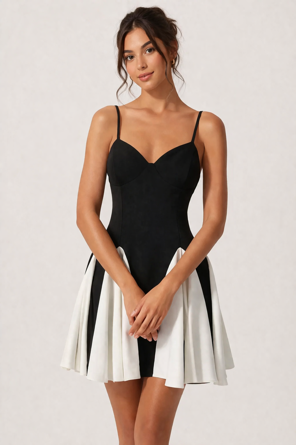 Vestido de mujer corto elegante estilo fiesta verano - Amalia