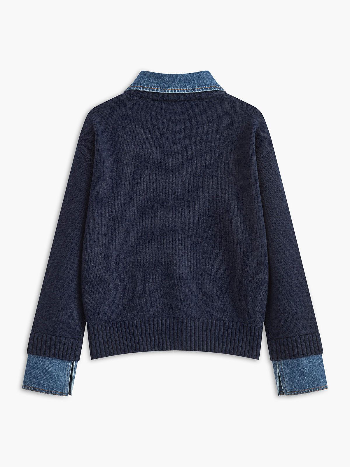 Jersey para mujer con cuello camisero - Alriksa