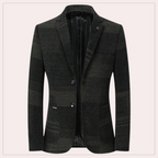 Blazer hombre elegante poliéster corte clásico sofisticado versátil diario - Nikolai