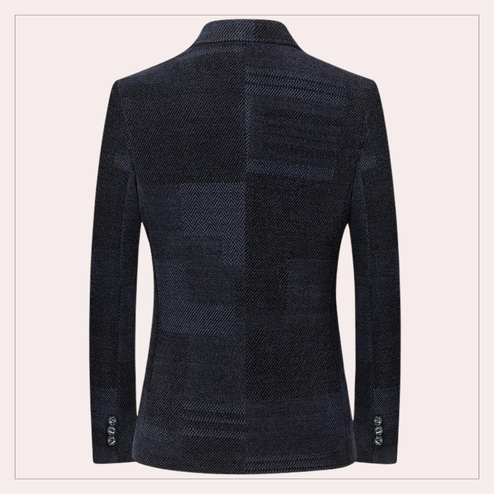 Blazer hombre elegante poliéster corte clásico sofisticado versátil diario - Nikolai