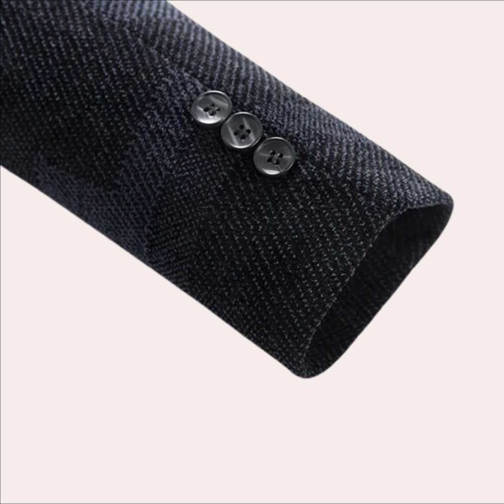 Blazer hombre elegante poliéster corte clásico sofisticado versátil diario - Nikolai