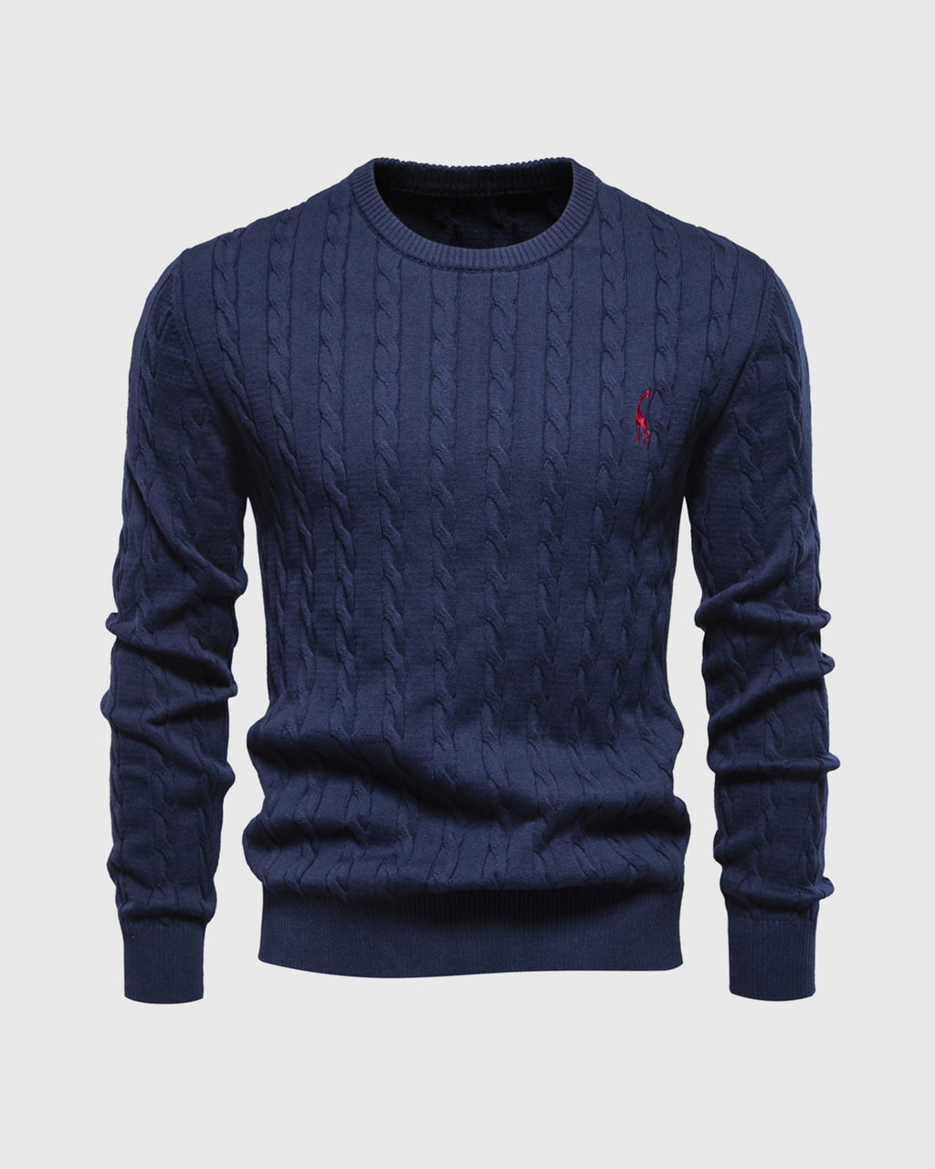 Suéter para hombre tejido de punto trenzado - Lioren