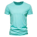Camiseta casual de hombre - Cómoda y desenfadada