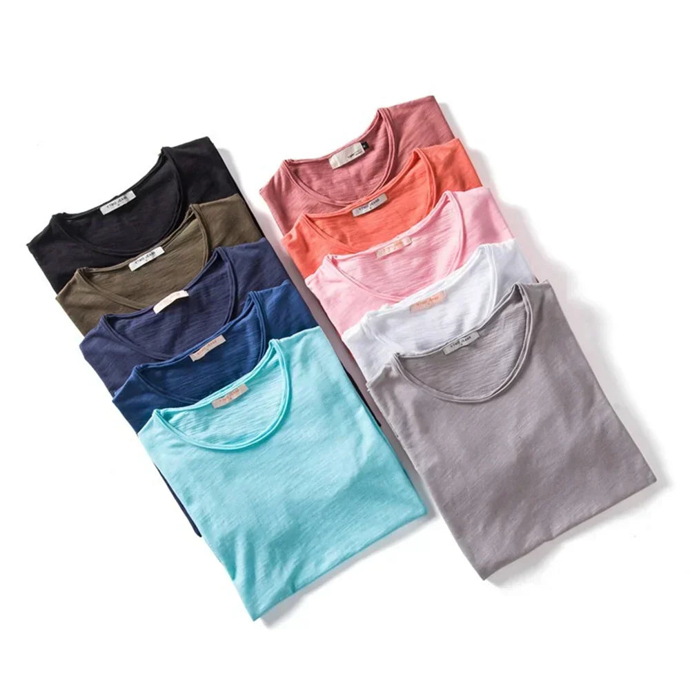 Camiseta casual de hombre - Cómoda y desenfadada