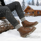 Botas de caña media para hombre estilo vintage - Brevik