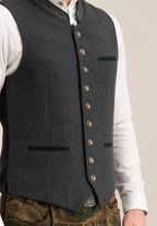 Chaleco Oktoberfest para hombre de estilo tradicional - Heiko