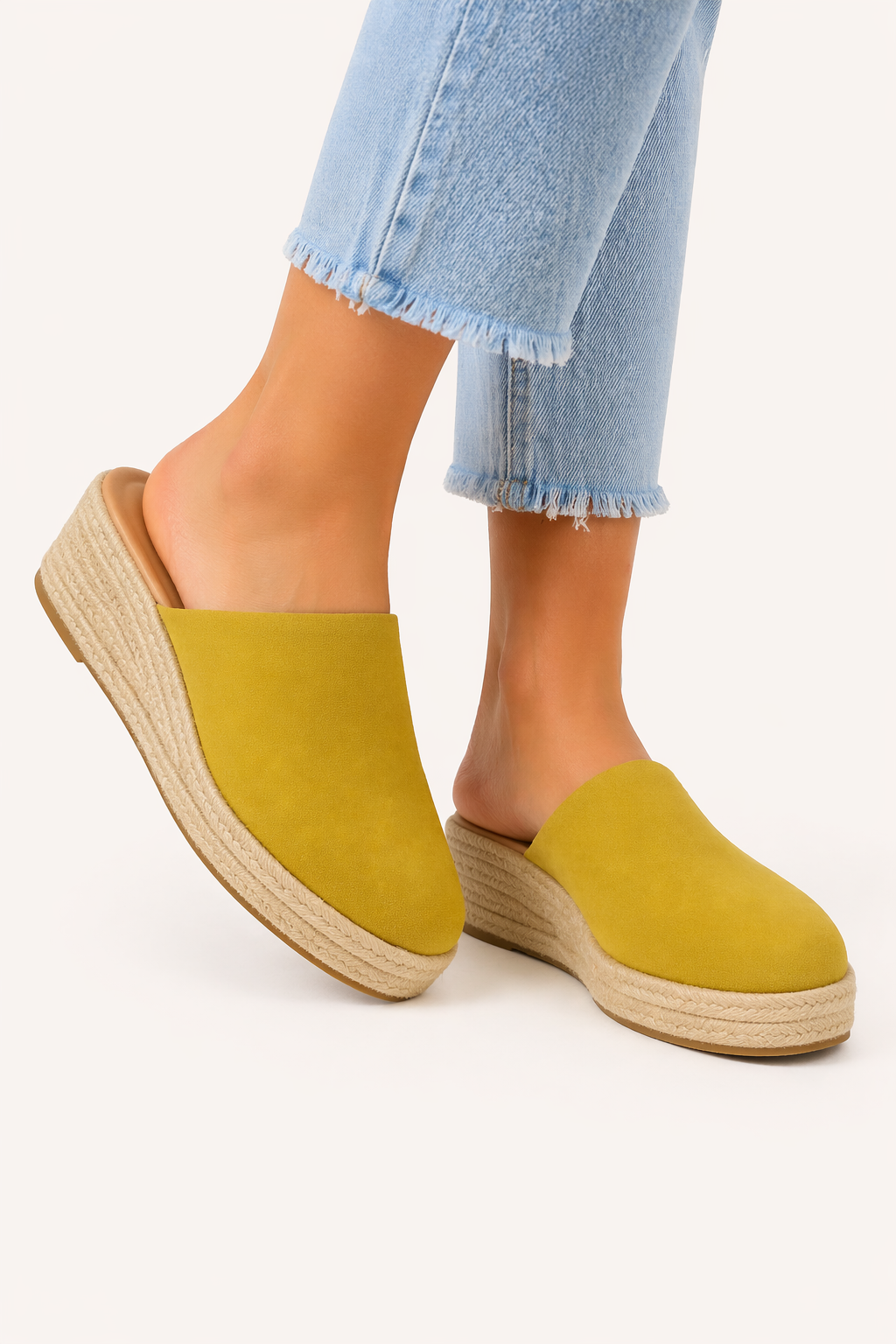 Zuecos mujer plataforma cómodos verano casual - Zarina