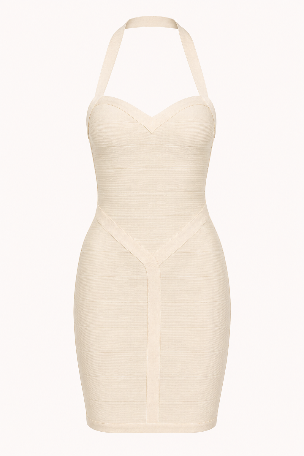 Vestido corto bandage mujer escote corazón ceñido – Irma