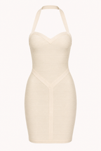 Vestido corto bandage mujer escote corazón ceñido – Irma