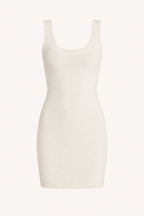 Vestido bandage corto mujer tirantes anchos escote redondo – Bianca
