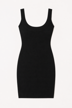 Vestido bandage corto mujer tirantes anchos escote redondo – Bianca