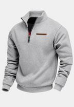 Sudadera con media cremallera para otoño - Nereo