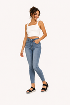 Sandalias ortopédicas mujer cuña cómoda tiras cruzadas – Gerlinde