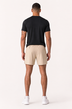 Short deportivo hombre cintura elástica bolsillo con cierre – Gaspar