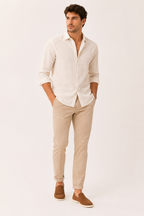 Mocasines hombre slip on punta redondeada casual – John