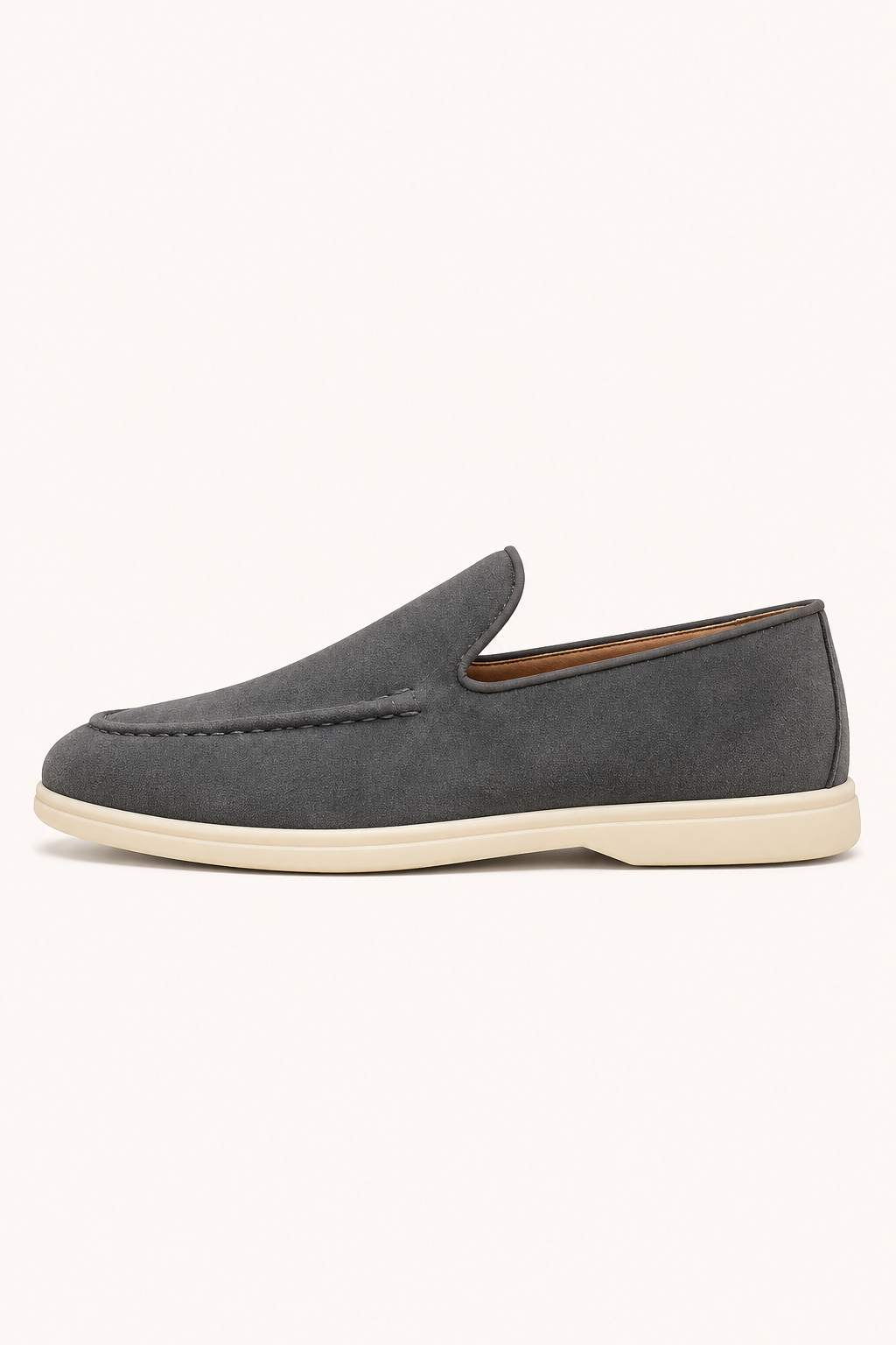 Mocasines hombre slip on punta redondeada casual – John