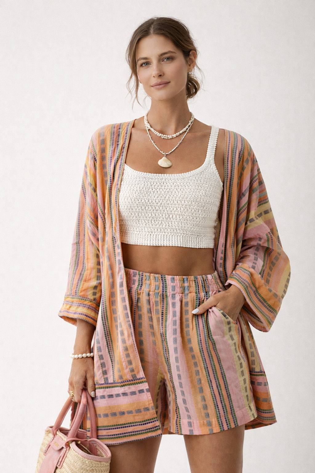 Conjunto estampado de bohemio para mujer - Capri