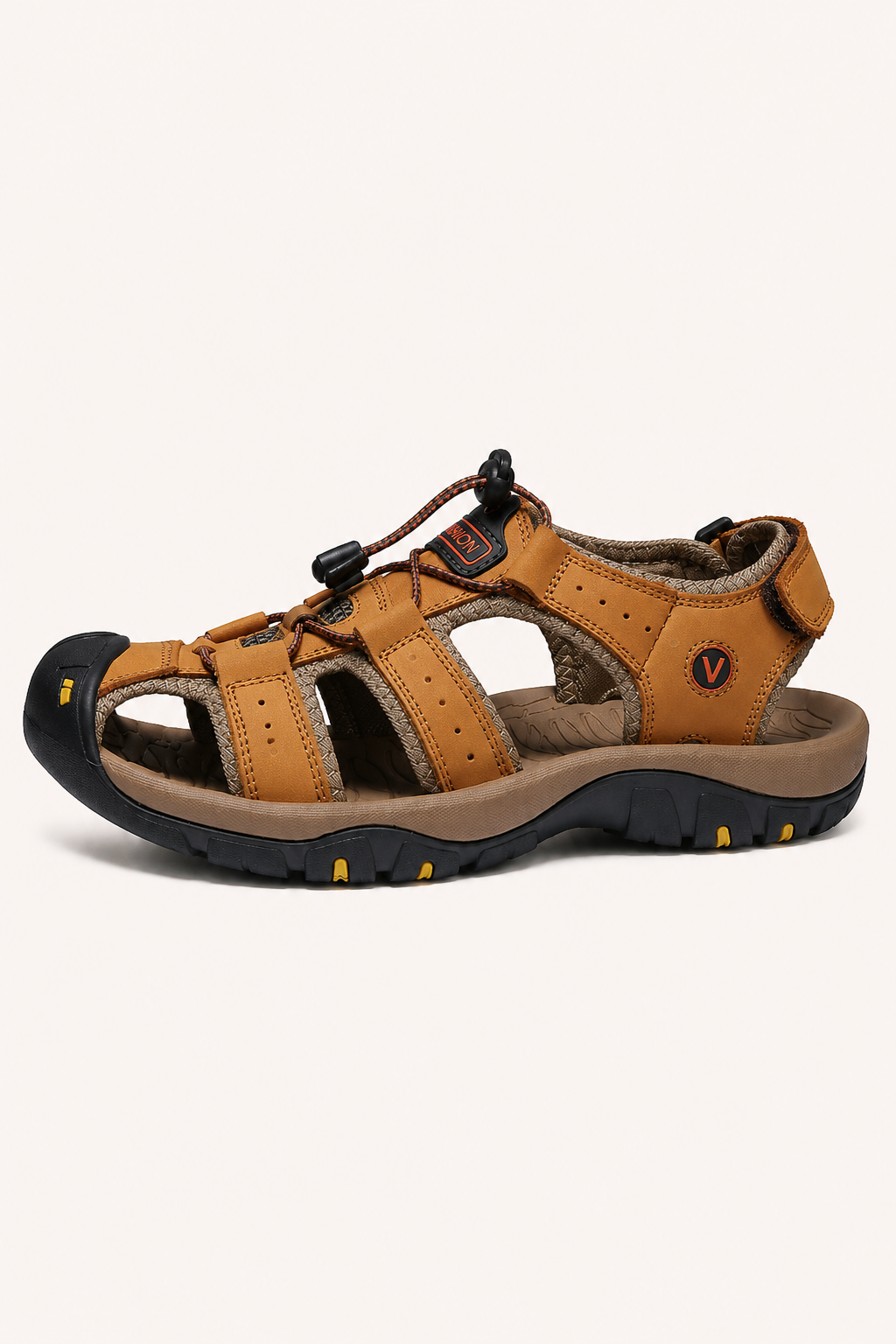 Sandalias hombre trekking puntera reforzada cordón ajuste rápido – Víktor