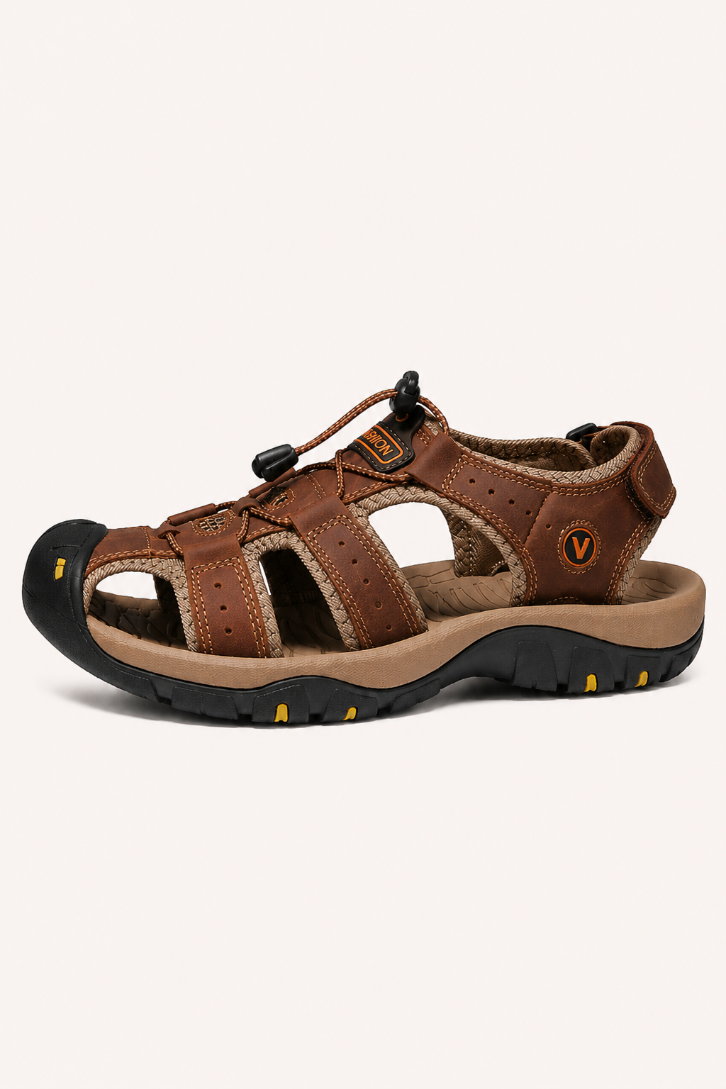 Sandalias hombre trekking puntera reforzada cordón ajuste rápido – Víktor
