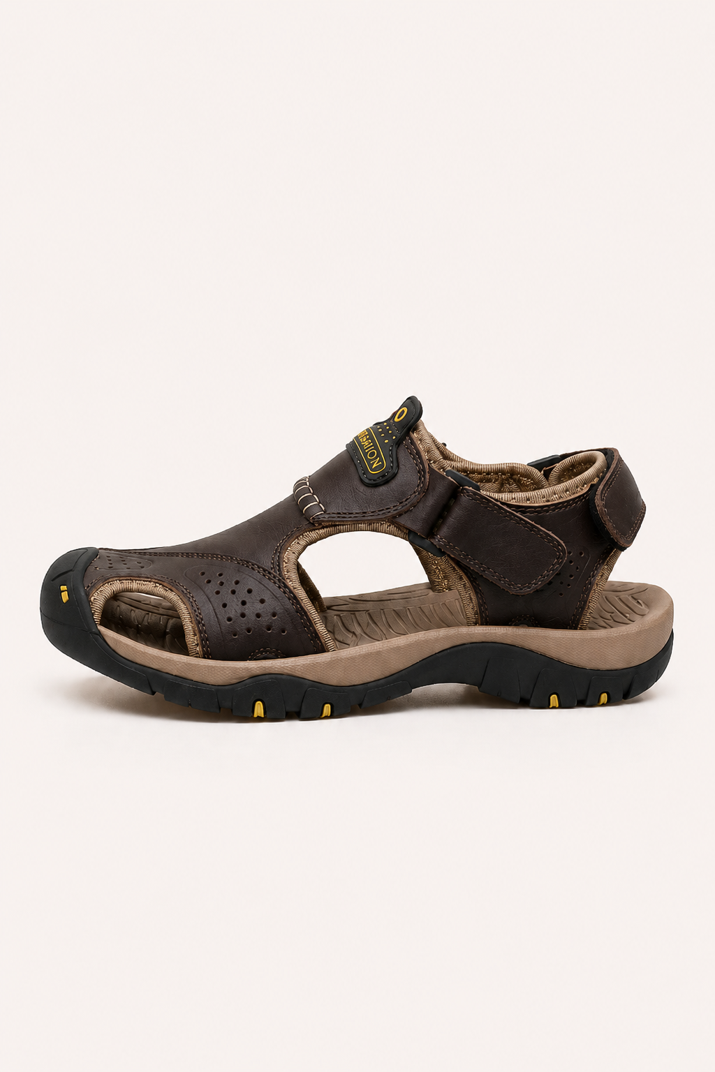 Sandalias hombre trekking puntera reforzada velcro lateral – Theo